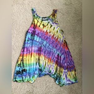 Mudmee Jayli Tye Dye Flowy tank